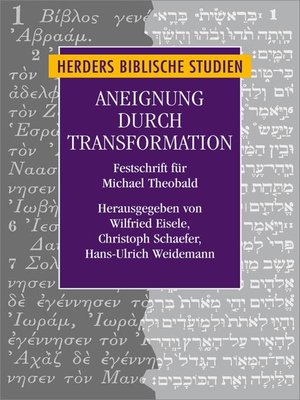 cover image of Aneignung durch Transformation